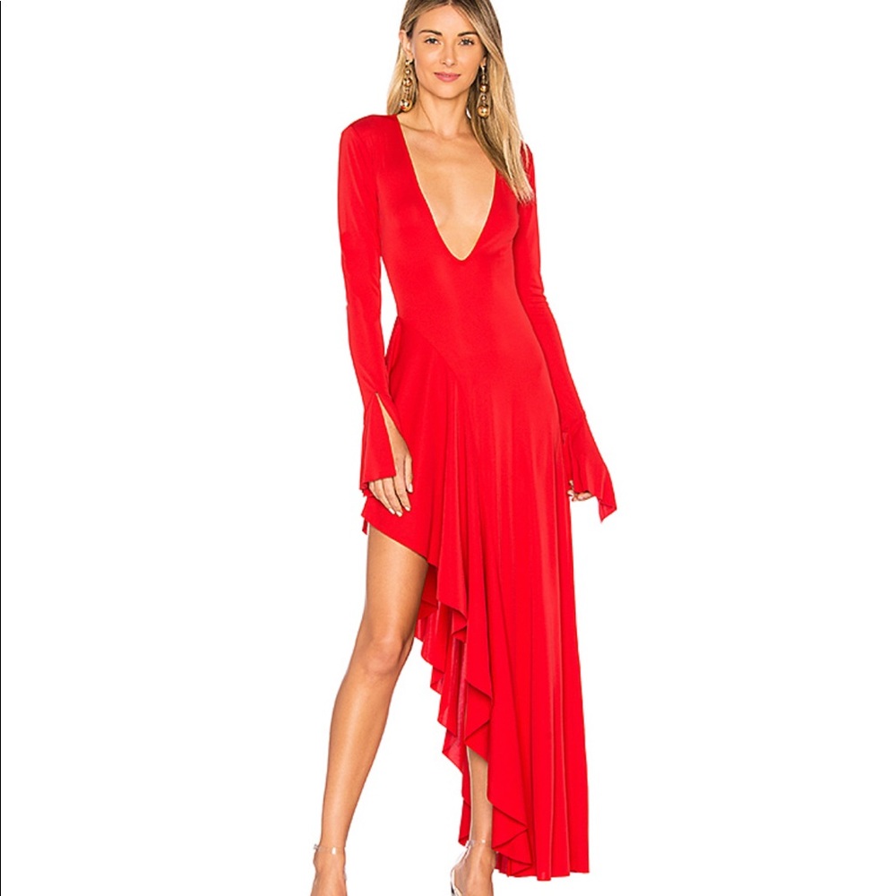 Majorelle Dion Dress in Red